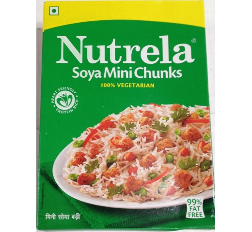Nutrela Soya Mini Chunks 7 Oz / 200 Gms