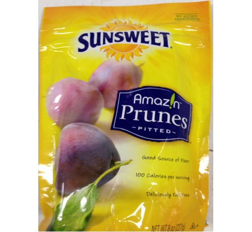 Sunsweet Prunes Pitted 8 Oz / 227 Gms