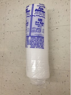 Concorde Foam Dinner Ware 12 OZ / 340 Gms