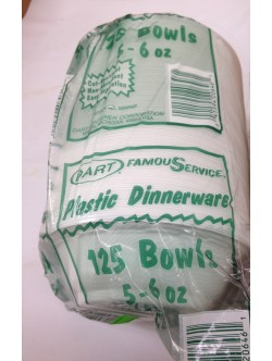 Dart Plastic Dinnerware 5 OZ / 141 Gms