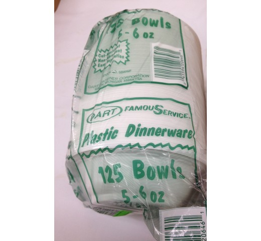 Dart Plastic Dinnerware 5 OZ / 141 Gms