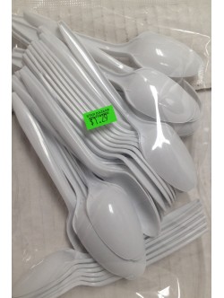 Large Size Plastic Spoons Pack 8 OZ / 220 Gms