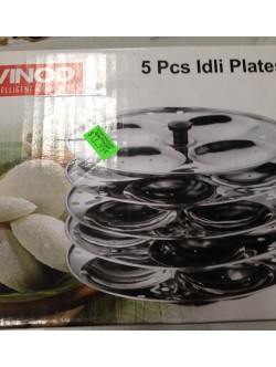 Vinod 5 Pcs Idli Plates 10 oz / 300 Gms
