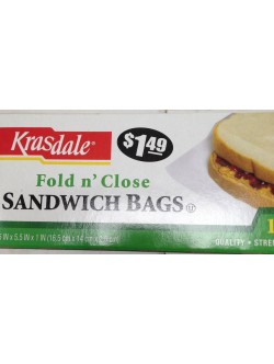Krasdale Sandwich Bags OZ / Gms