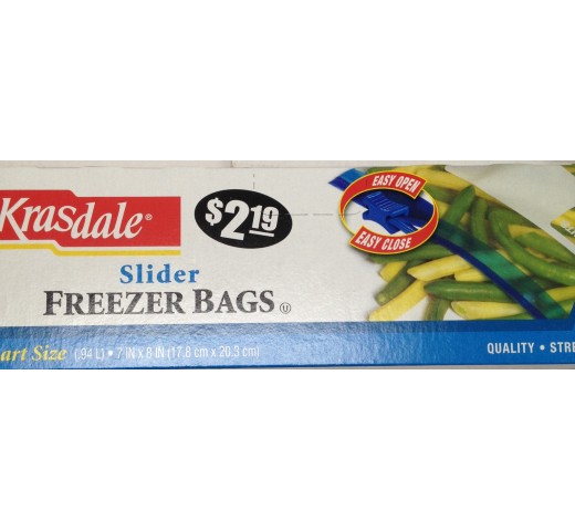 Kradale Freezer Bags OZ / Gms