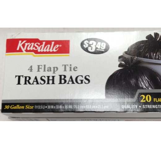 Krasdale Trash Bags 10 OZ / 283 Gms