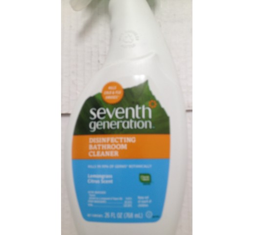 Seventh Generation Bathroom Cleaner 26 OZ / 740 Gms
