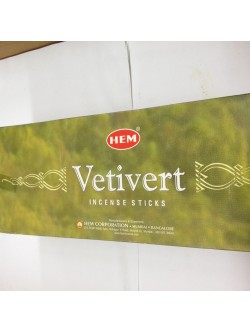 HEM Vetivert Incense Sticks 1.76 Oz