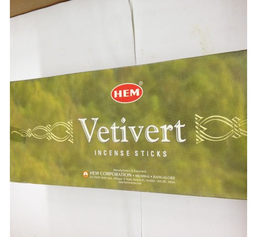HEM Vetivert Incense Sticks 1.76 Oz