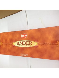 HEM Amber Incense Sticks 1.76 Oz