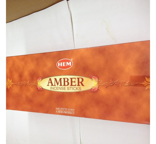 HEM Amber Incense Sticks 1.76 Oz