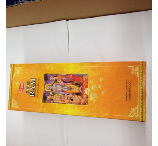 HEM Shree Ram Incense Sticks 1.76 Oz
