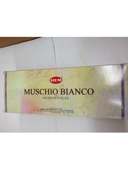 HEM Muschio Bianco Incense Sticks 1.76 Oz