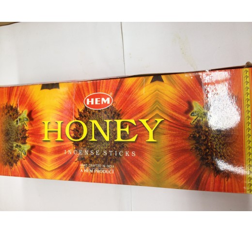 HEM Honey Incense Sticks 1.76 Oz