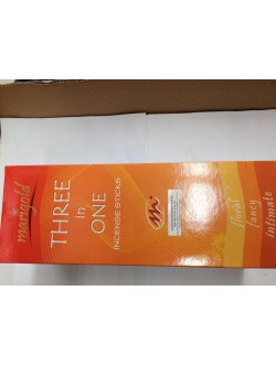 Marigold Three in One Incense Sticks 1.76 Oz