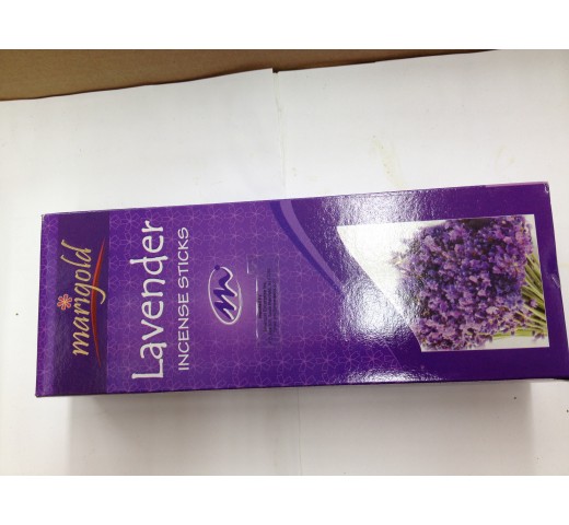 Marigold Lavender Incense Sticks 1.76 Oz