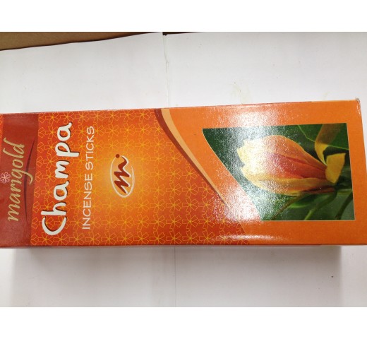Marigold Champa Incense Sticks 1.76 Oz