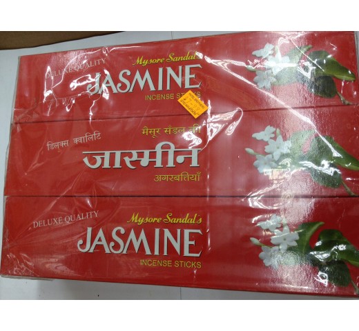 Deluxe Quality Jasmine Incense Sticks 3.75 Oz