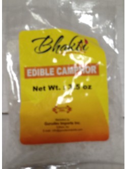 Bhakti Edible Camphor 3.5 Oz