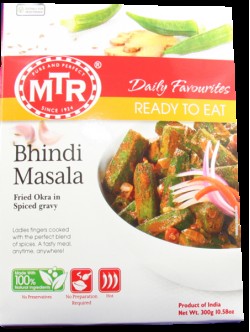 MTR Bhindi Masala 10.5 Oz / 298 Gms