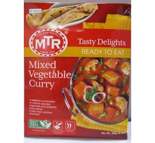 MTR Mixed Vegetable Curry 10.5 Oz / 298 Gms
