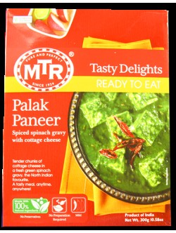 MTR Palak Paneer 10.5 Oz / 298 Gms
