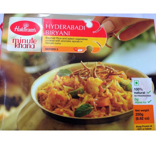 Haldiram'S Hyderabadi Biryani 8.82 OZ /  250 Gms