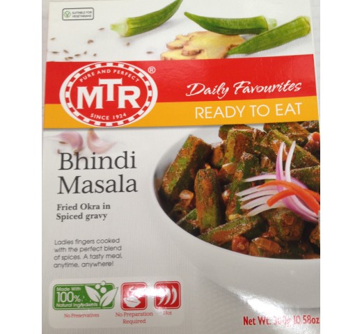 MTR Bhindi Masala 10.5 Oz / 300 Gms