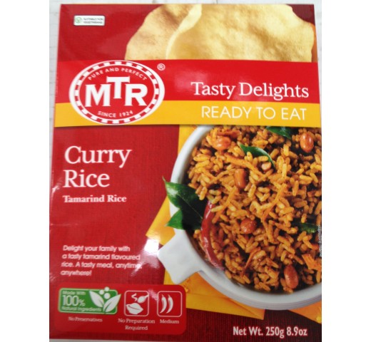 MTR Curry Rice 8.9 Oz / 250 Gms
