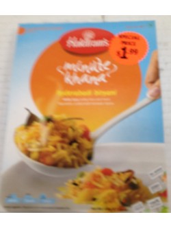 Haldiram's Hydrabad Biryani 10.5 Oz / 300 Gms