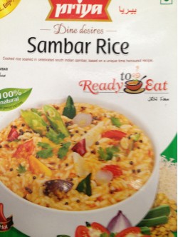 Priya Sambar Rice 10.5 Oz / 300 Gms