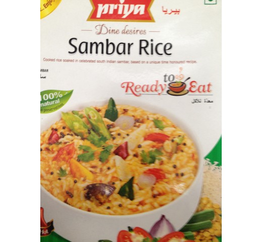Priya Sambar Rice 10.5 Oz / 300 Gms