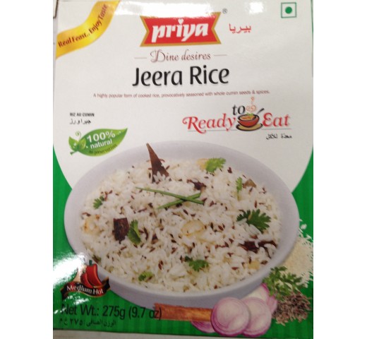 Priya Jeera Rice 9.7 Oz / 275 Gms