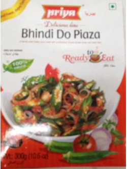 Priya Bhindi Do Piazq 10.5 Oz / 300 Gms