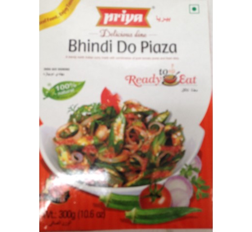 Priya Bhindi Do Piazq 10.5 Oz / 300 Gms