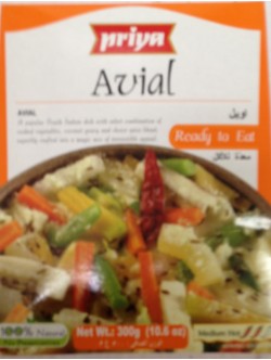 Priya Avial 10.4 Oz / 300 Gms