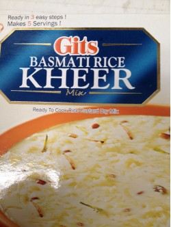 Gits Basmati Rice Kheer 3.5 Oz / 100 Gms