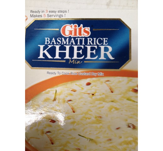 Gits Basmati Rice Kheer 3.5 Oz / 100 Gms