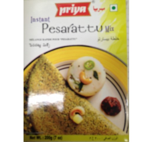 Priya Instant Pesarattu Mix 7 Oz / 200 Gms
