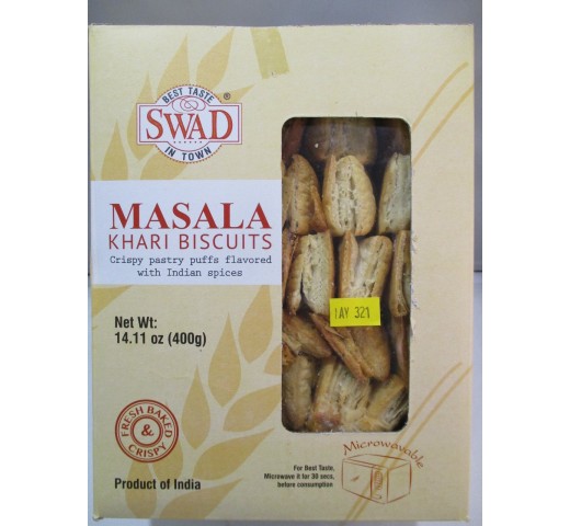 Swad Masala Khari Biscuits 6.3 OZ / 179 Gms