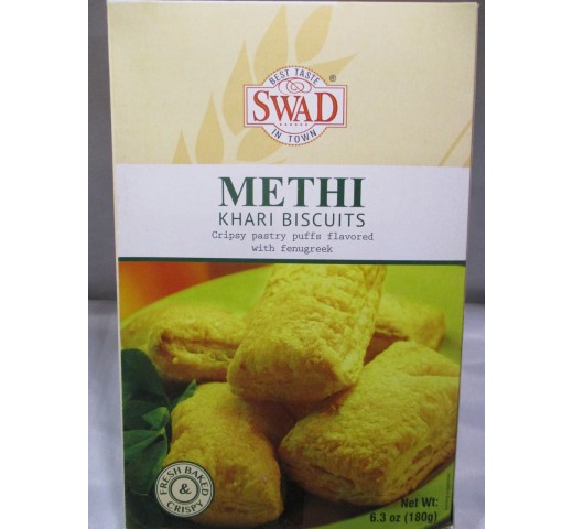 Swad Methi Khari Biscuits 6.3 OZ / 179 Gms