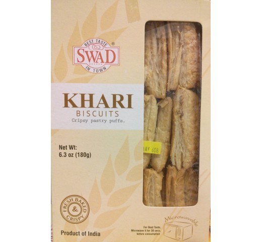 Plain Khari Biscuits 6.3 OZ / 179 Gms