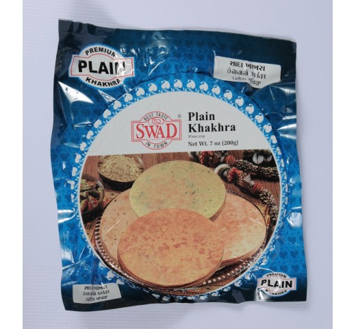 SWAD Plain Khakhra 7.2 OZ / 204 Gms