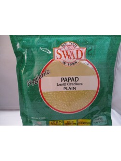 Swad Plain Papad 14 OZ / 400 Gms