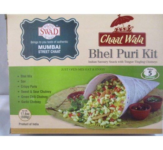Swad Bhel Puri Kit 17.6 OZ / 500 Gms