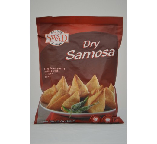 Swad Dry Samosa 10 OZ / 283 Gms