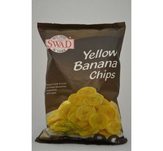Swad Yellow Banana Chips 10 OZ / 283 Gms