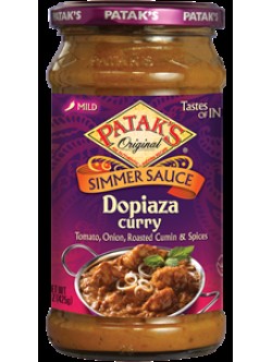 Patak's Dopiaza Curry Simmer Sauce 15 OZ / 425 Gms