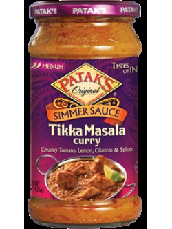 Patak's Tikka Masala Simmer Sauce 10 OZ / 283 Gms