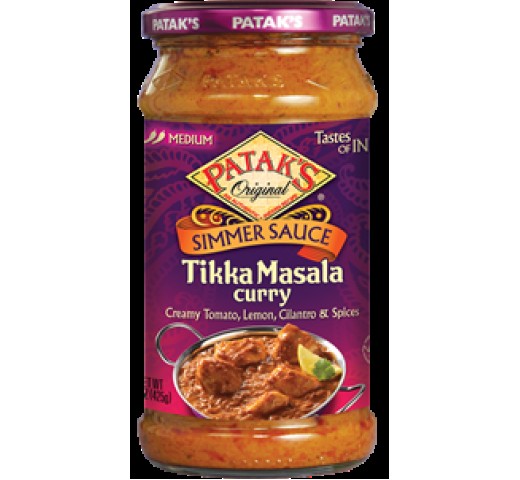 Patak's Tikka Masala Simmer Sauce 10 OZ / 283 Gms
